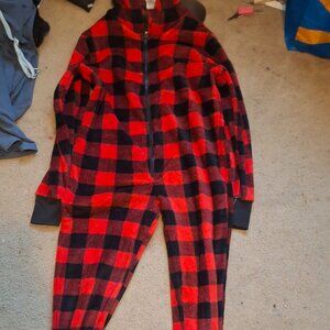 Black and red one piece